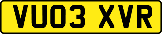 VU03XVR