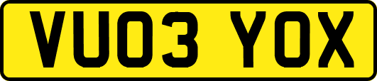 VU03YOX