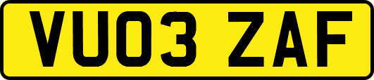 VU03ZAF