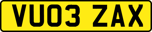 VU03ZAX