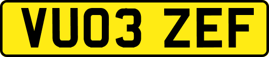 VU03ZEF