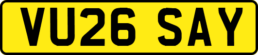 VU26SAY