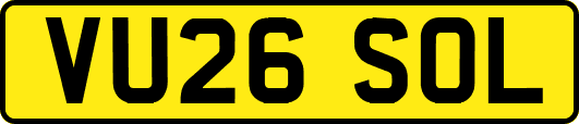 VU26SOL
