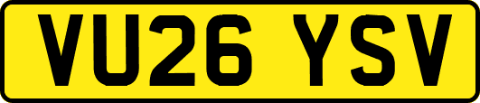 VU26YSV