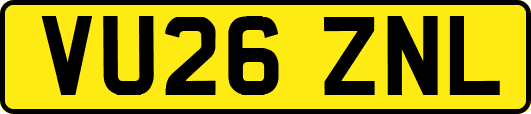 VU26ZNL