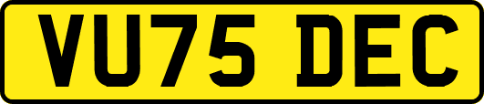 VU75DEC