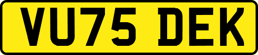 VU75DEK