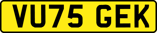 VU75GEK