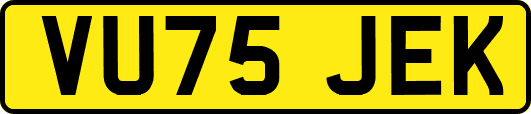 VU75JEK