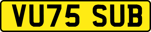 VU75SUB
