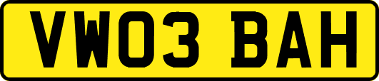 VW03BAH