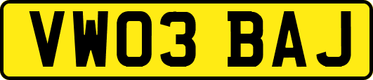 VW03BAJ