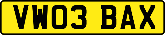 VW03BAX