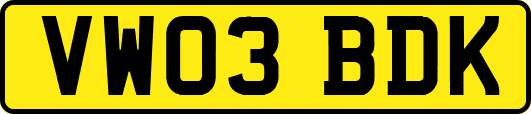VW03BDK