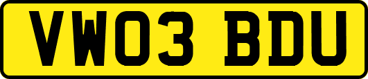 VW03BDU