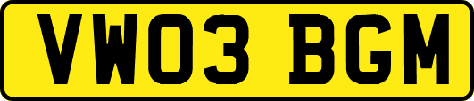 VW03BGM