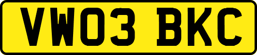 VW03BKC