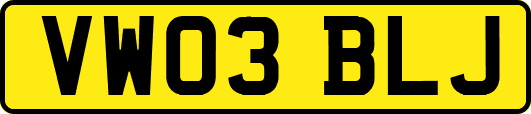 VW03BLJ