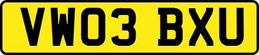 VW03BXU