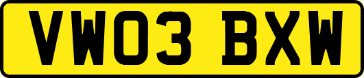 VW03BXW