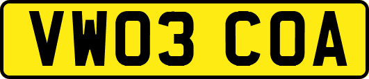 VW03COA