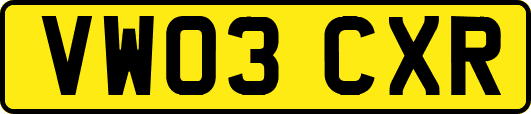 VW03CXR