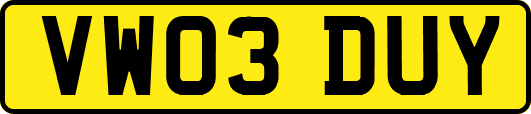 VW03DUY