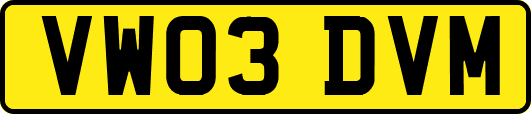 VW03DVM
