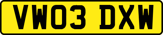 VW03DXW