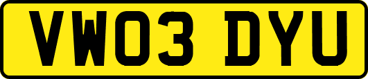 VW03DYU