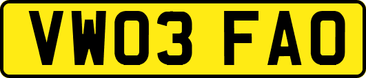 VW03FAO
