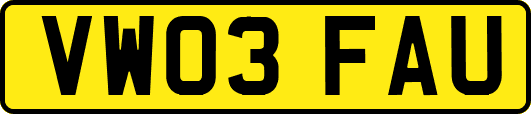 VW03FAU