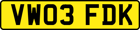 VW03FDK