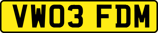 VW03FDM