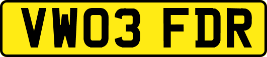 VW03FDR