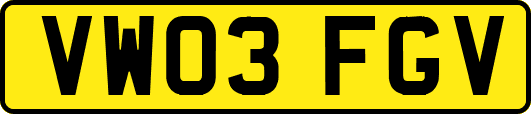 VW03FGV