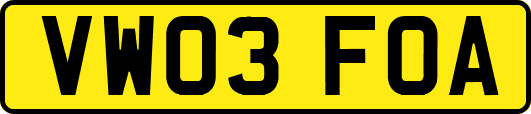 VW03FOA