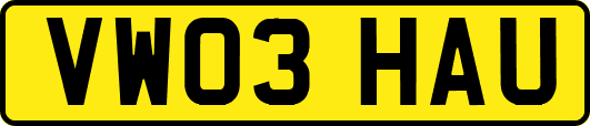 VW03HAU
