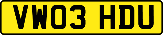 VW03HDU