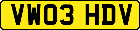VW03HDV