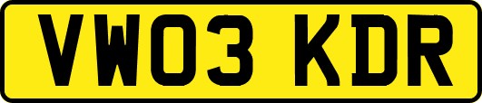 VW03KDR