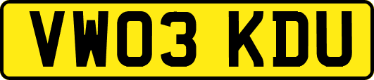 VW03KDU
