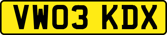 VW03KDX