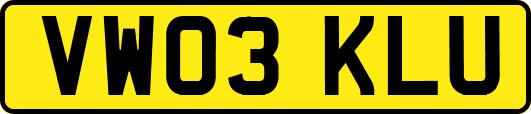 VW03KLU