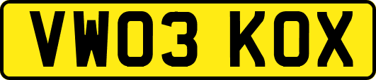 VW03KOX