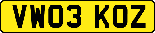 VW03KOZ