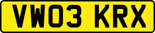 VW03KRX
