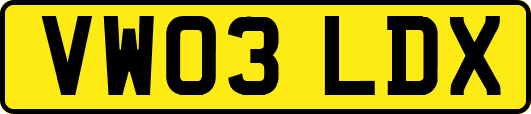 VW03LDX