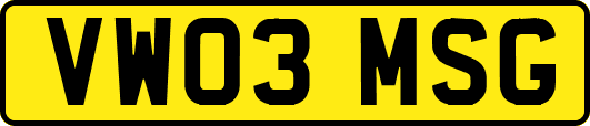 VW03MSG