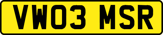 VW03MSR